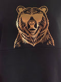 LATCH Pressed - Metallic Gold Bear on Alyssa Jumper - 3XLarge