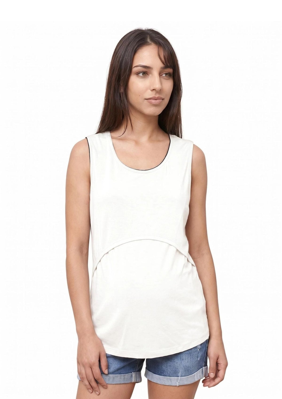 Ivy Lift Singlet - White - Latchwear