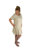 Ellie Box Tiered Summer Dress - Ivory