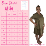 Ellie Box Tiered Summer Dress - Khaki