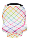 Multi Purpose Cover - Rainbow Check