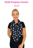 Multi Purpose Cover - Rainbow Thin Stripes