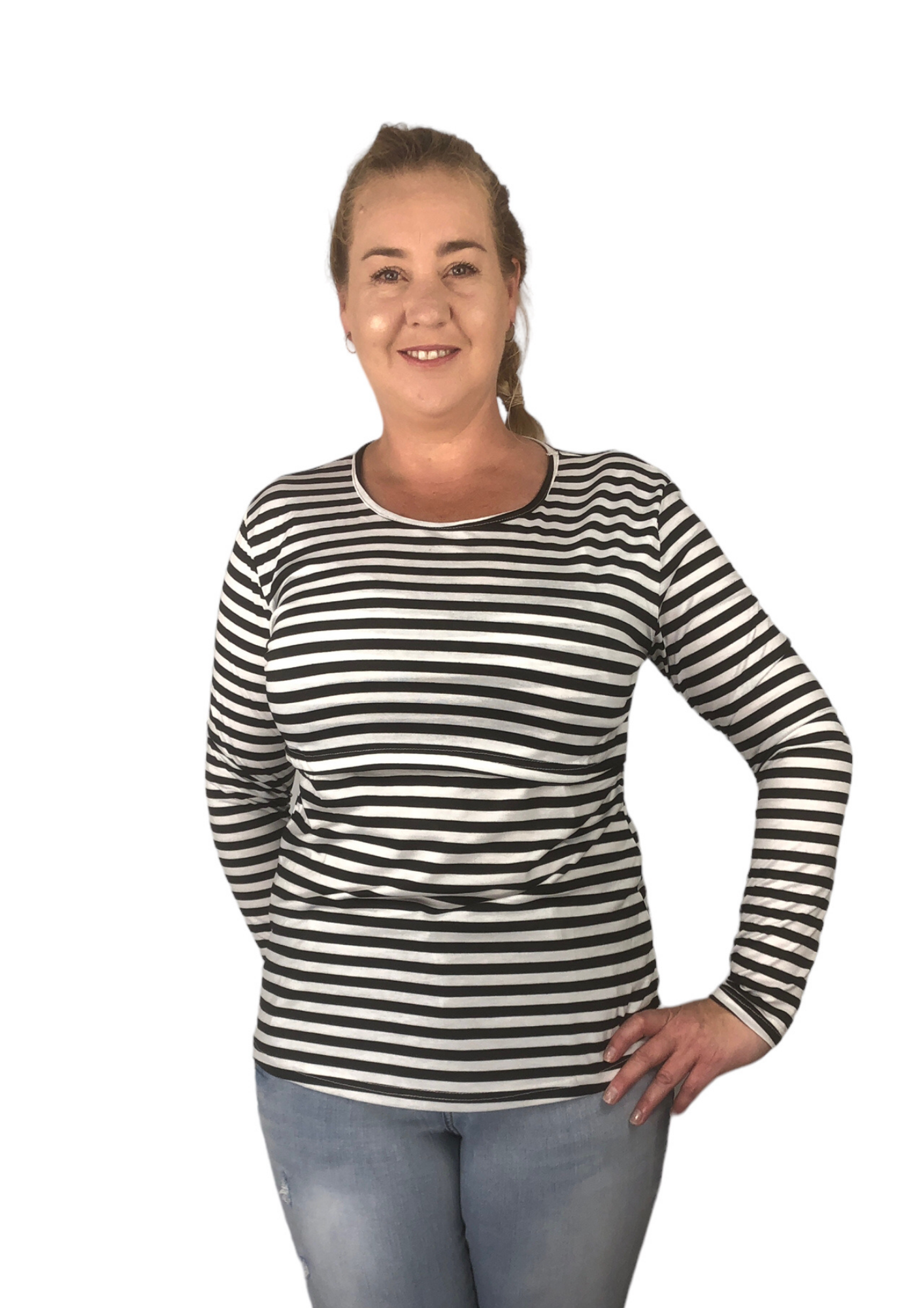 Mila - Black Stripe - SMALL