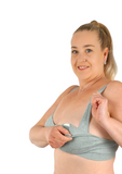 Soft Nursing Bra - Light Grey