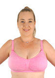 Soft Nursing Bra - Pink