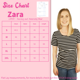 Zara - Aqua Stripe