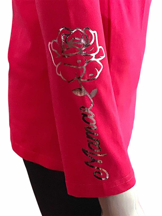 LATCH Pressed - Mama Rose on Ella pink arm - SMALL