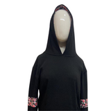 Addie Hoody - Black & Floral