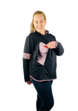 Addie Hoody - Black & Floral