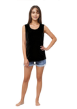 Ivy Lift Singlet - Black