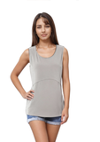 Ivy Lift Singlet - Grey