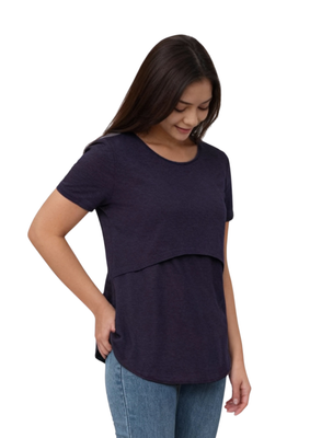 Ruby Lift Tee - Navy