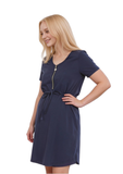 Tess Summer Dress - Navy