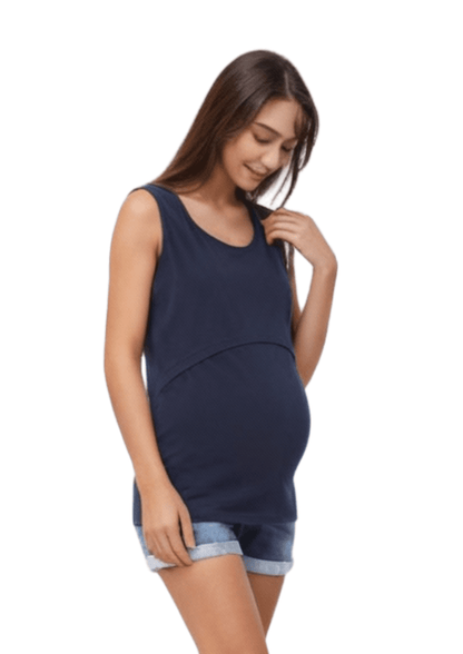 Ivy Lift Singlet - Navy - Latchwear