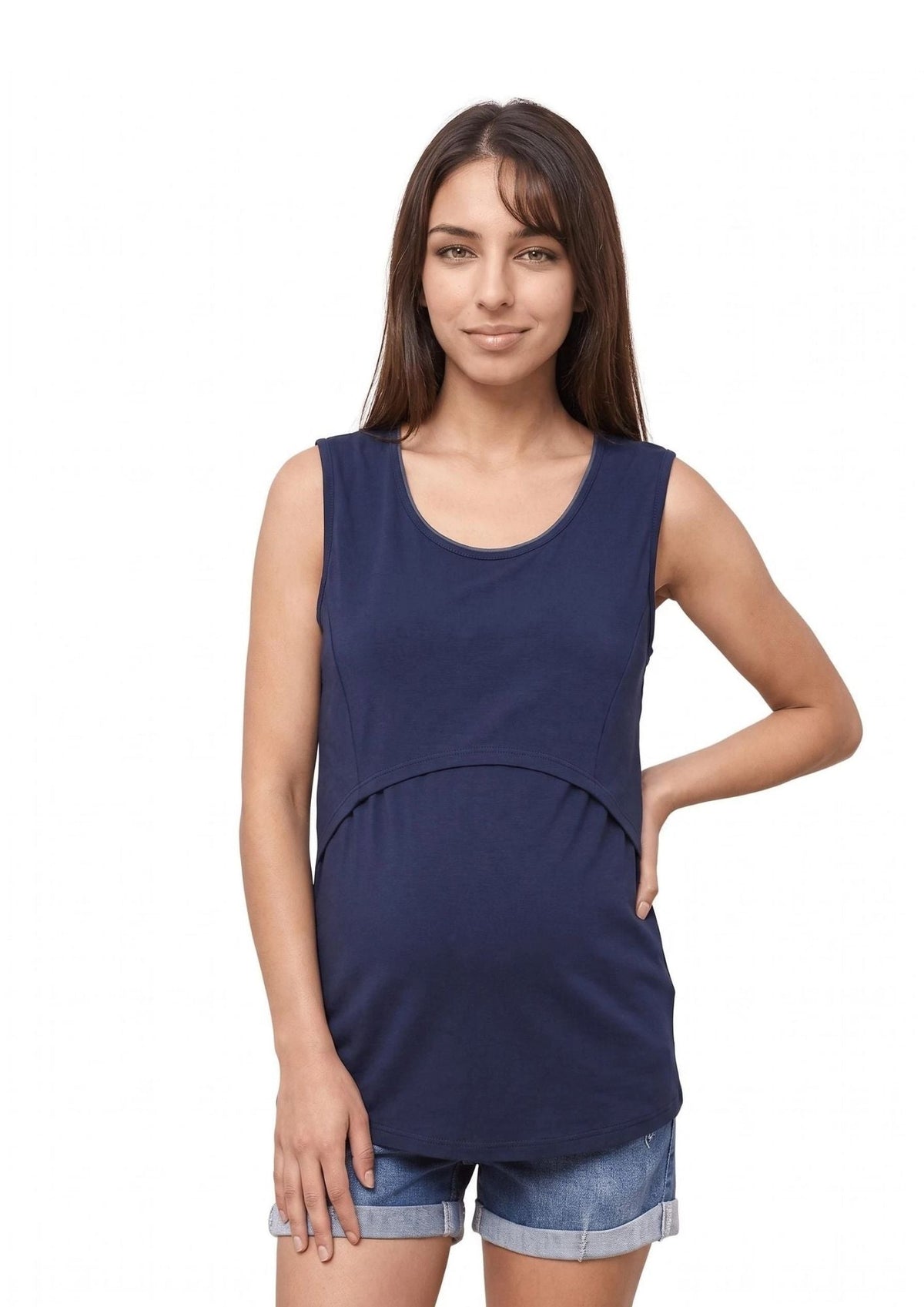 Ivy Lift Singlet - Navy - Latchwear