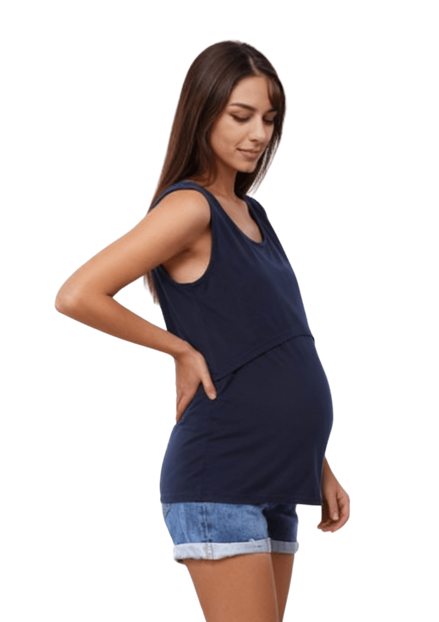 Ivy Lift Singlet - Navy - Latchwear