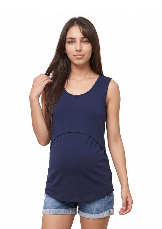 Ivy Lift Singlet - Navy - Latchwear