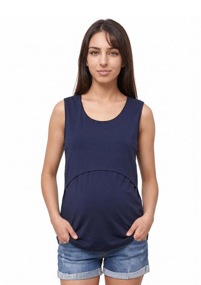 Ivy Lift Singlet - Navy - Latchwear