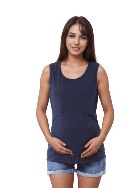 Ivy Lift Singlet - Navy - Latchwear