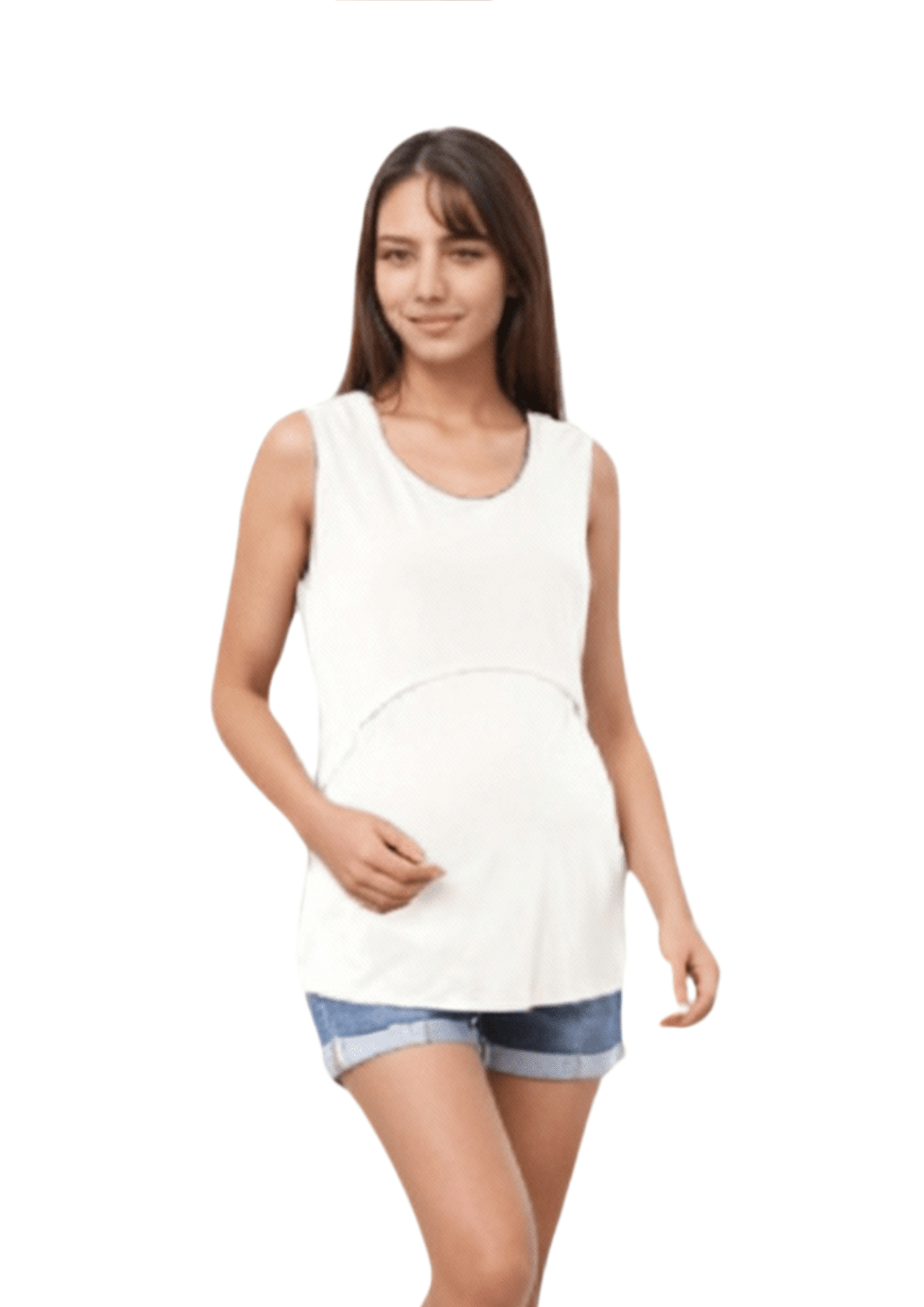 Ivy Lift Singlet - White - Latchwear