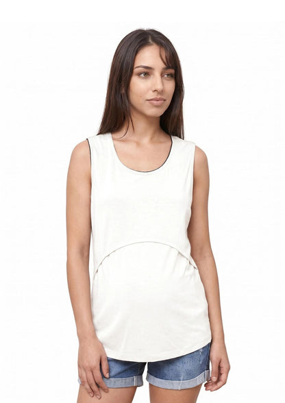 Ivy Lift Singlet - White - Latchwear
