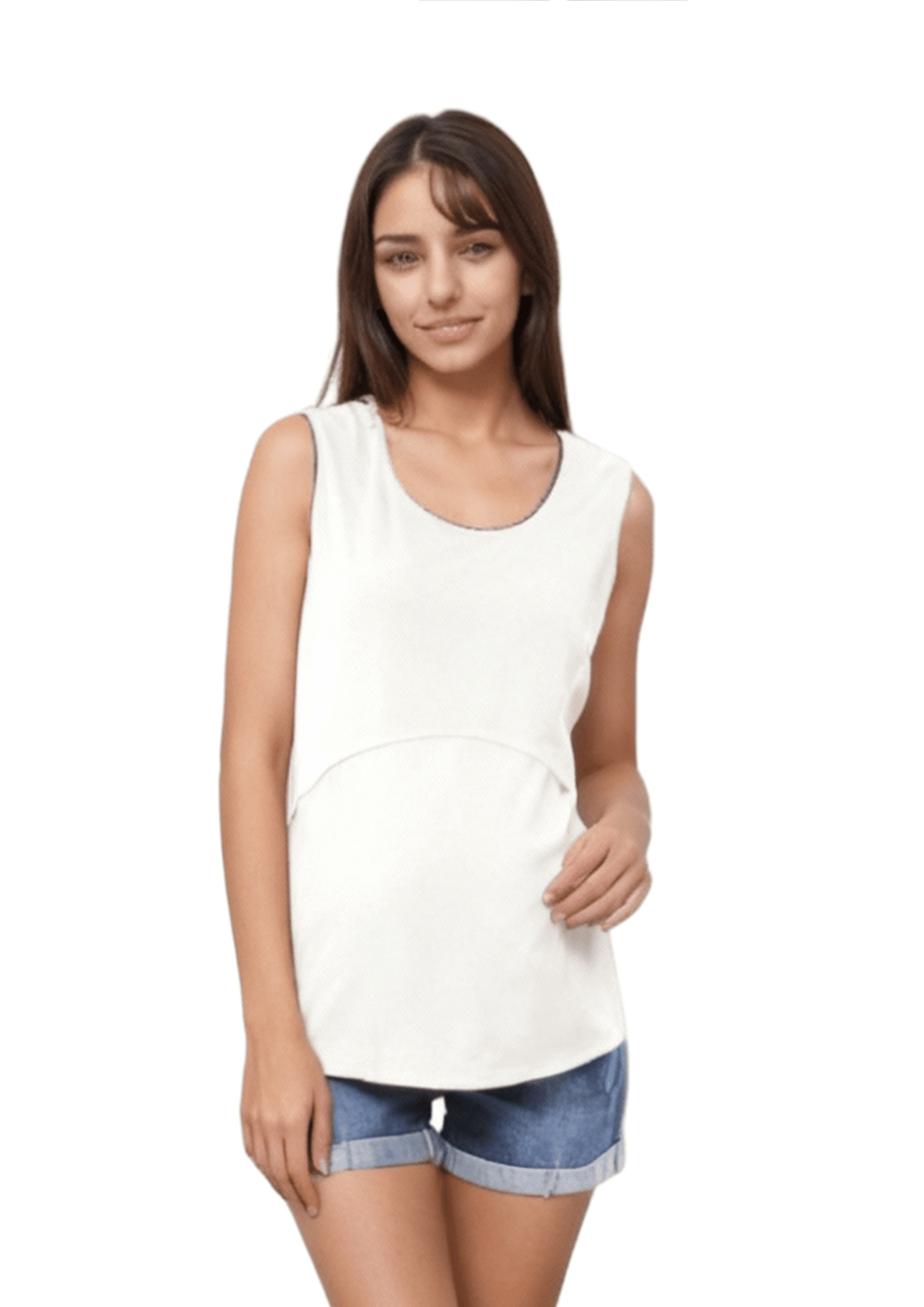 Ivy Lift Singlet - White - Latchwear