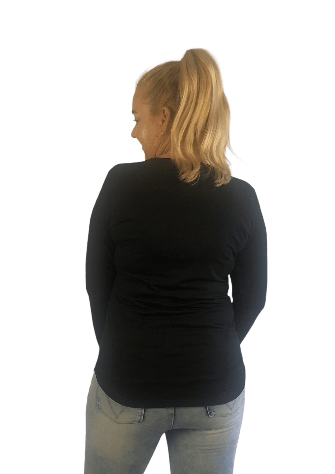 LATCH Pressed - Pretty floral with logo on Chloe Zip Top - XSmall - Latchwear