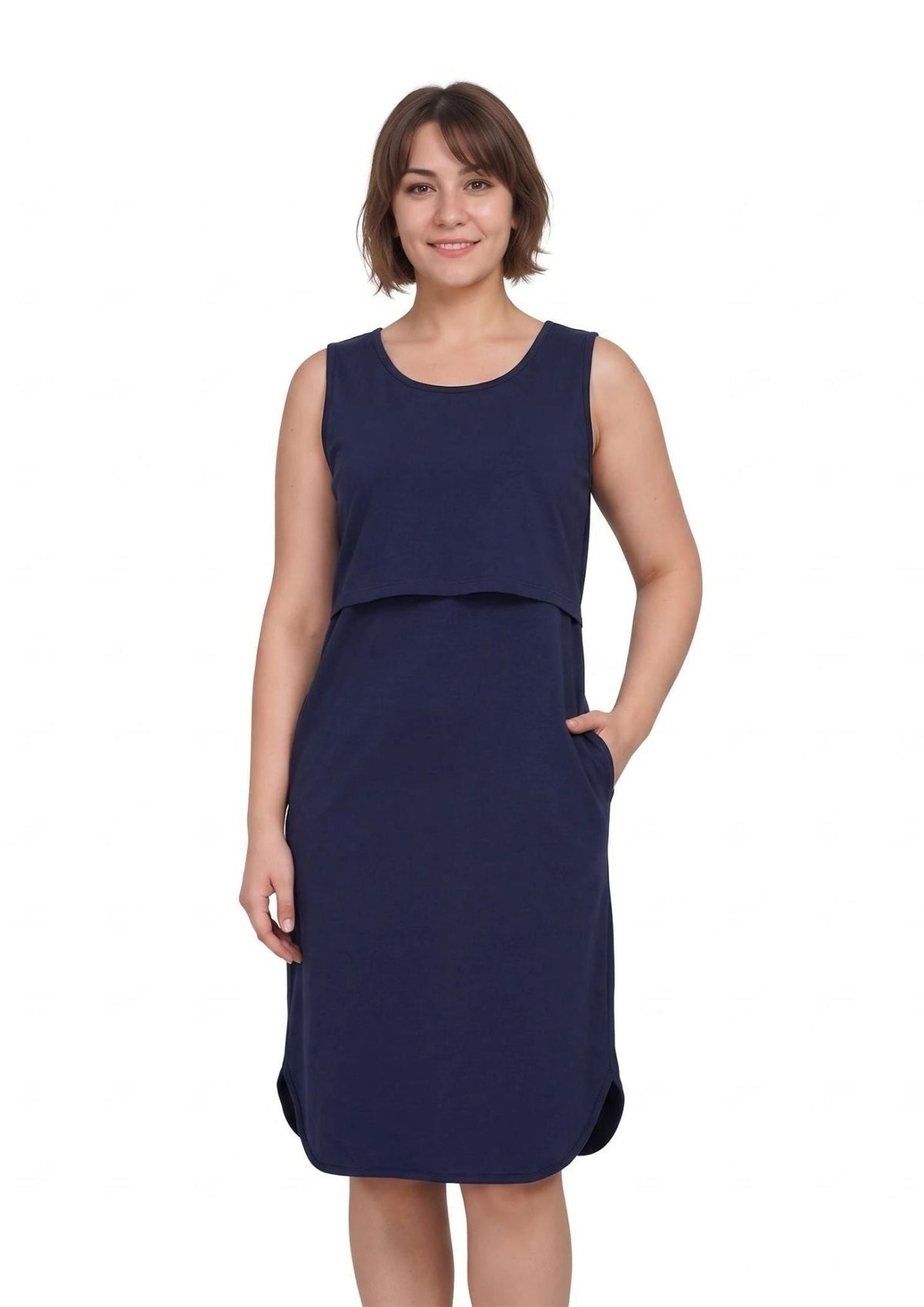 Layla - Solid Navy - Latchwear