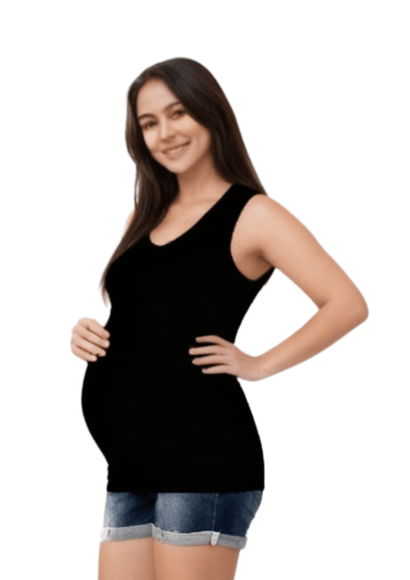 Lily Horizontal Zip Singlet - Black - Latchwear