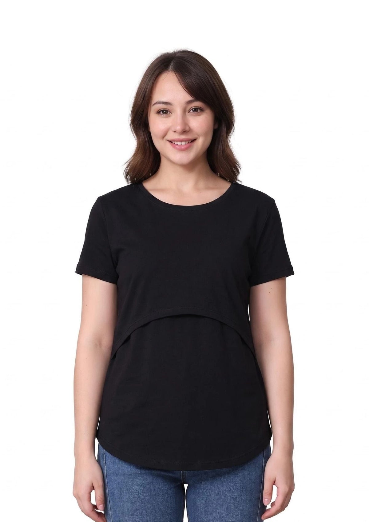 Ruby Lift Tee - Black - Latchwear