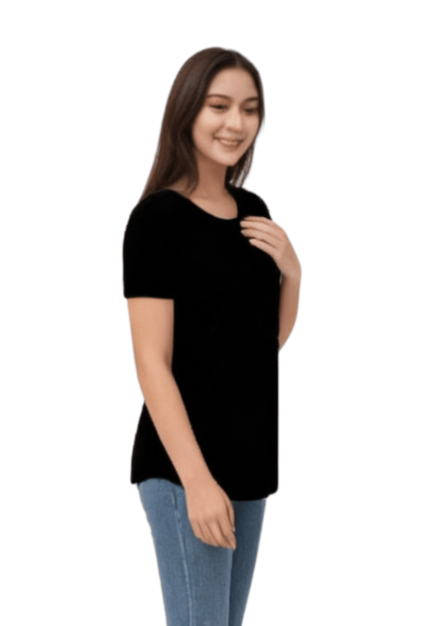 Ruby Lift Tee - Black - Latchwear