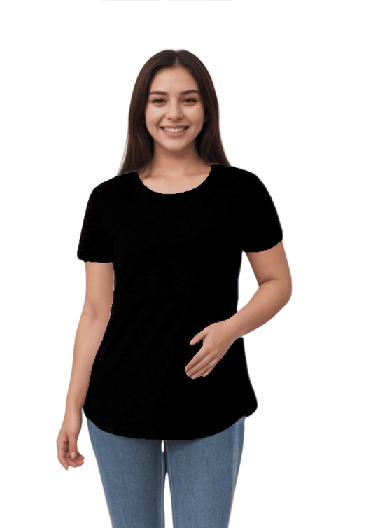 Ruby Lift Tee - Black - Latchwear