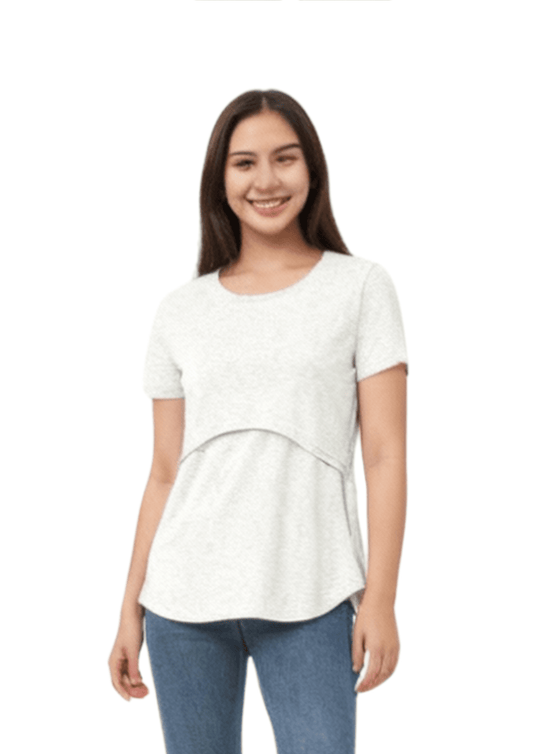 Ruby Lift Tee - White - Latchwear