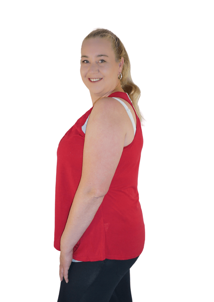 Scarlett - Petal Tank - Maroon - Latchwear