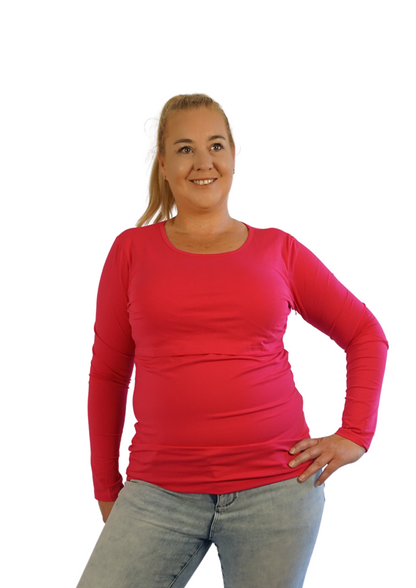 Ella Top - Pink - SMALL