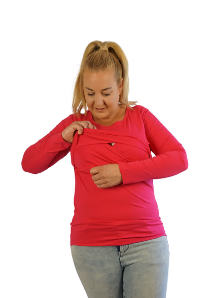 Ella Top - Pink - SMALL