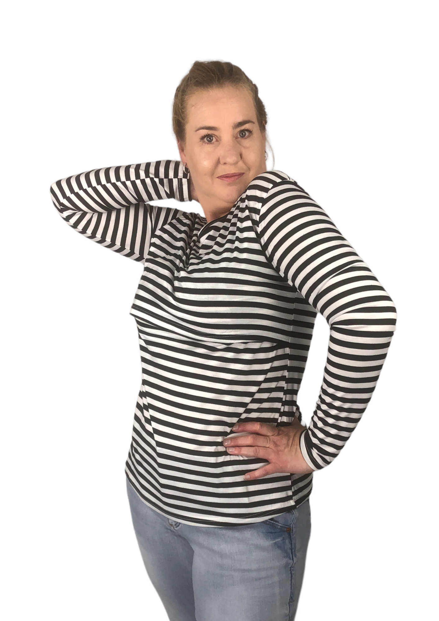 Mila - Black Stripe - SMALL