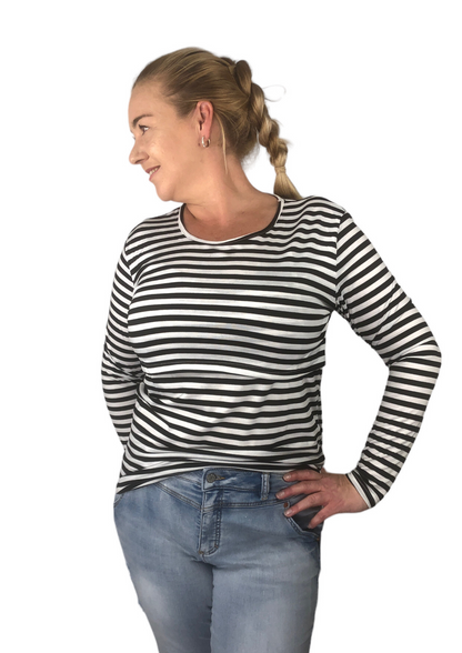 Mila - Black Stripe - SMALL