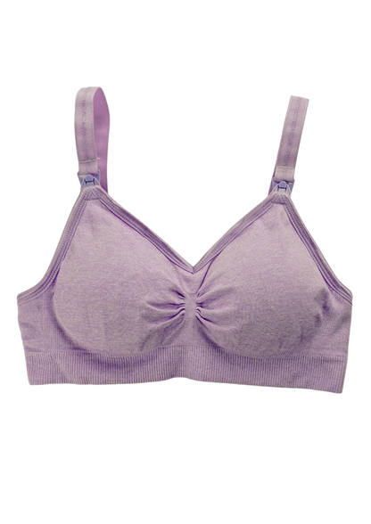 Soft Nursing Bra - Purple