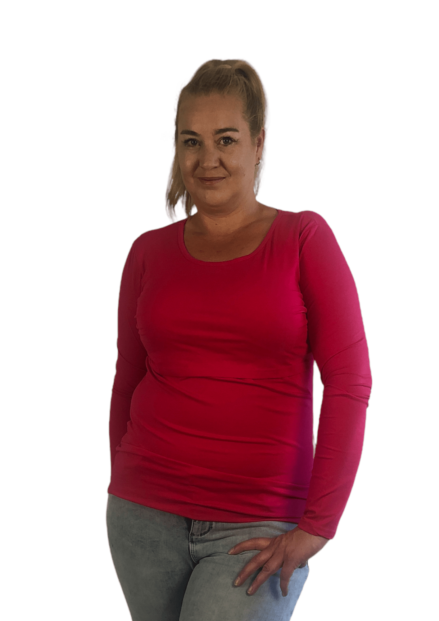 Ella Top - Pink - SMALL - Latchwear