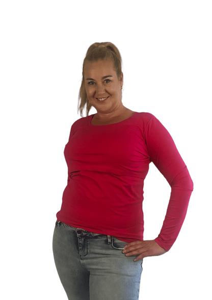 Ella Top - Pink - SMALL - Latchwear