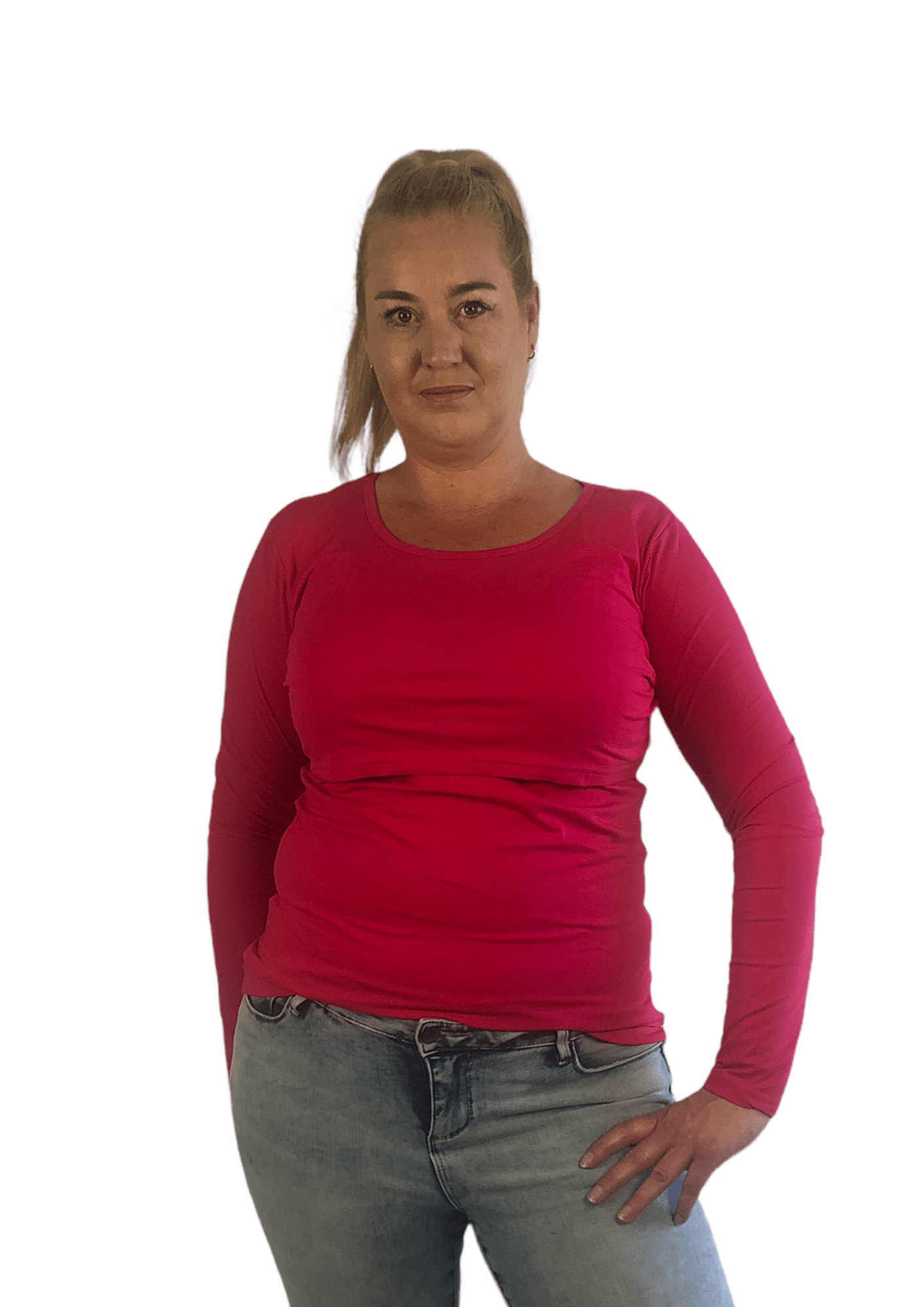 Ella Top - Pink - SMALL - Latchwear