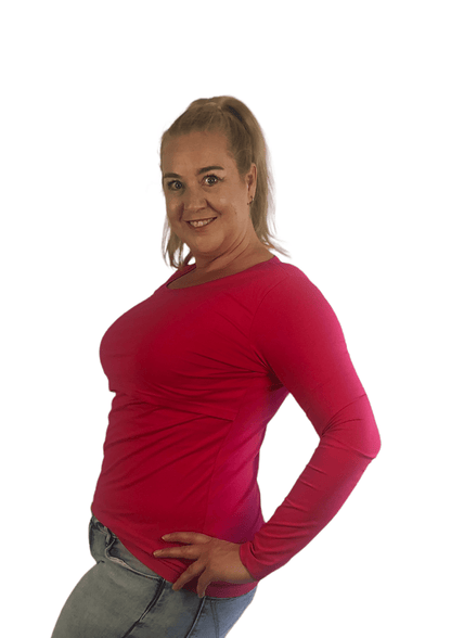 Ella Top - Pink - SMALL - Latchwear