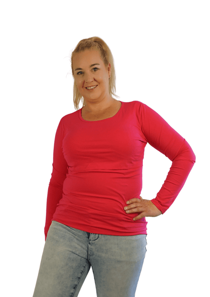 Ella Top - Pink - SMALL - Latchwear