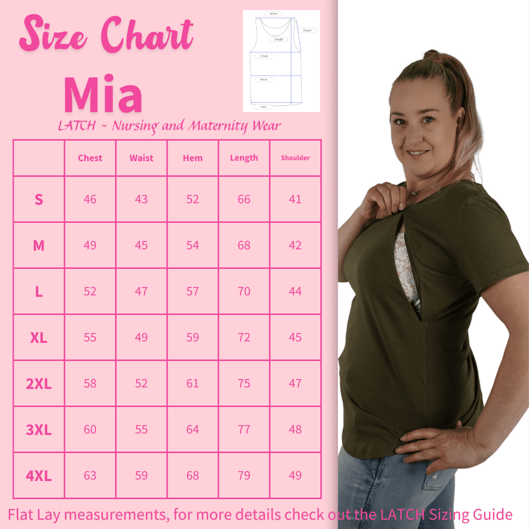 Mia Zip Tee - Sea Green - Latchwear