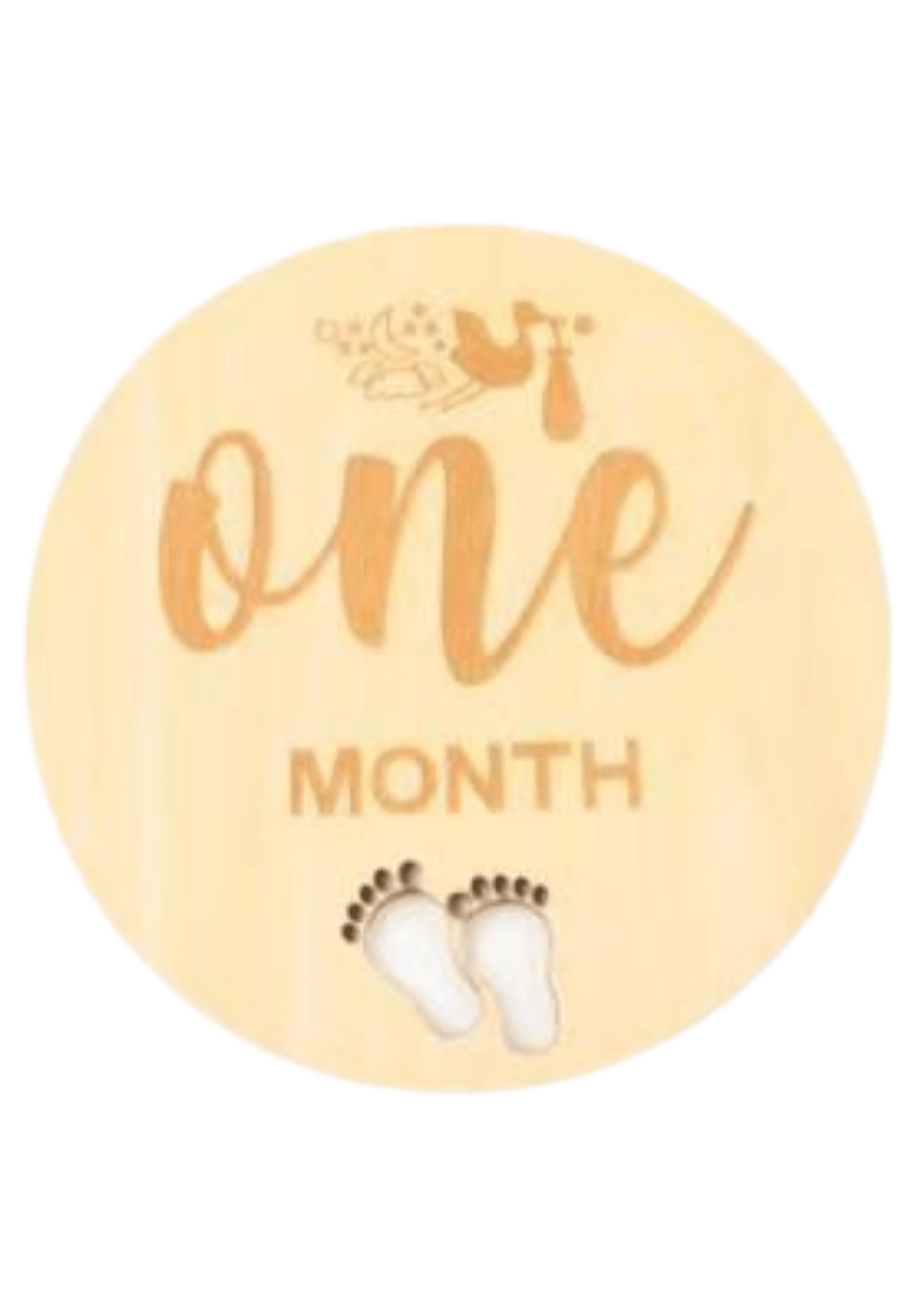 Milestone Wooden Disks - 26 signs - Latchwear