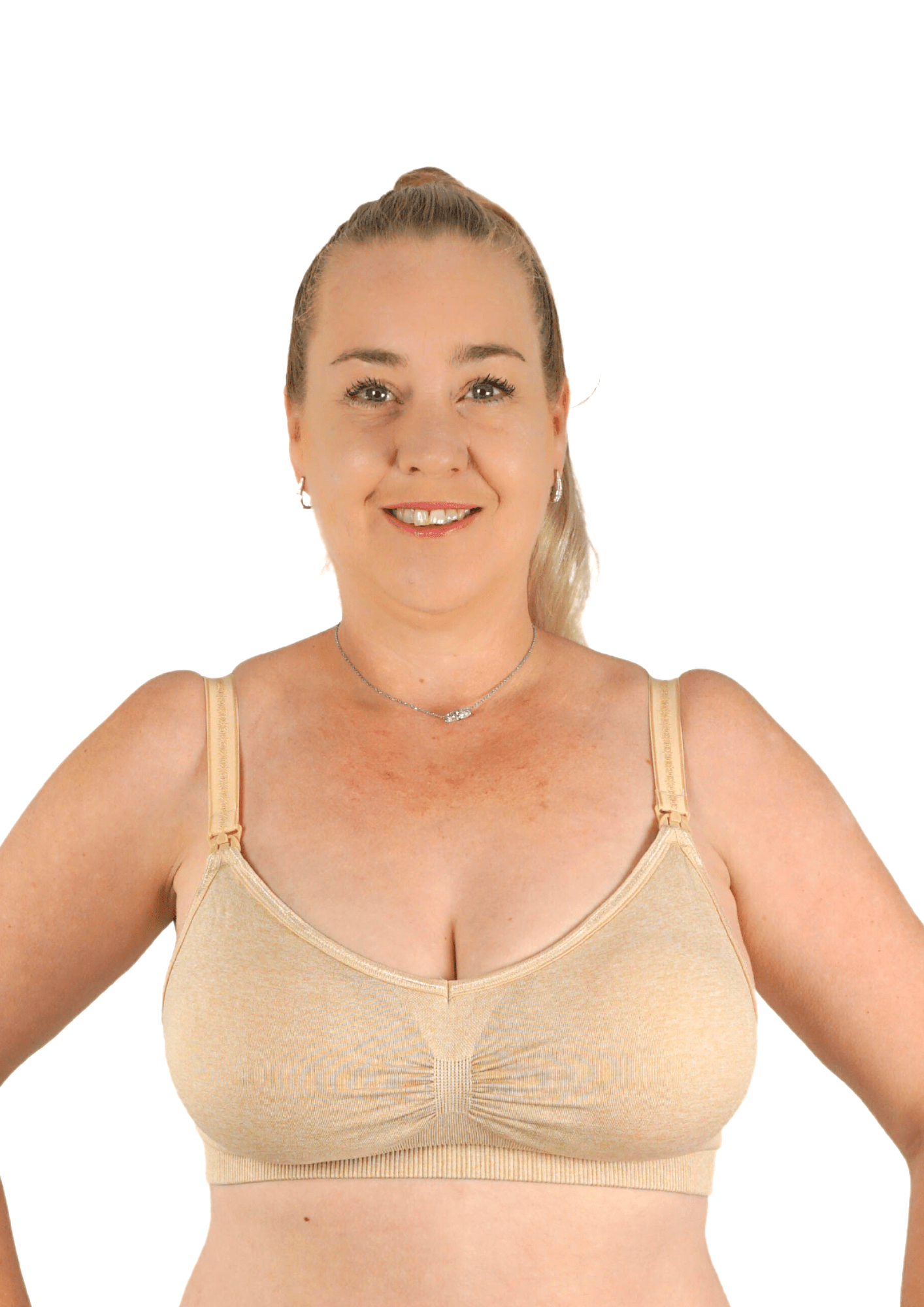 Soft Nursing Bra - Nude - Latchwear